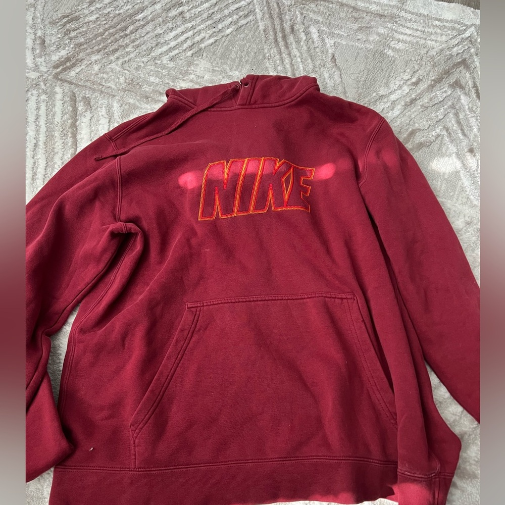 Red Nike size M hoodies